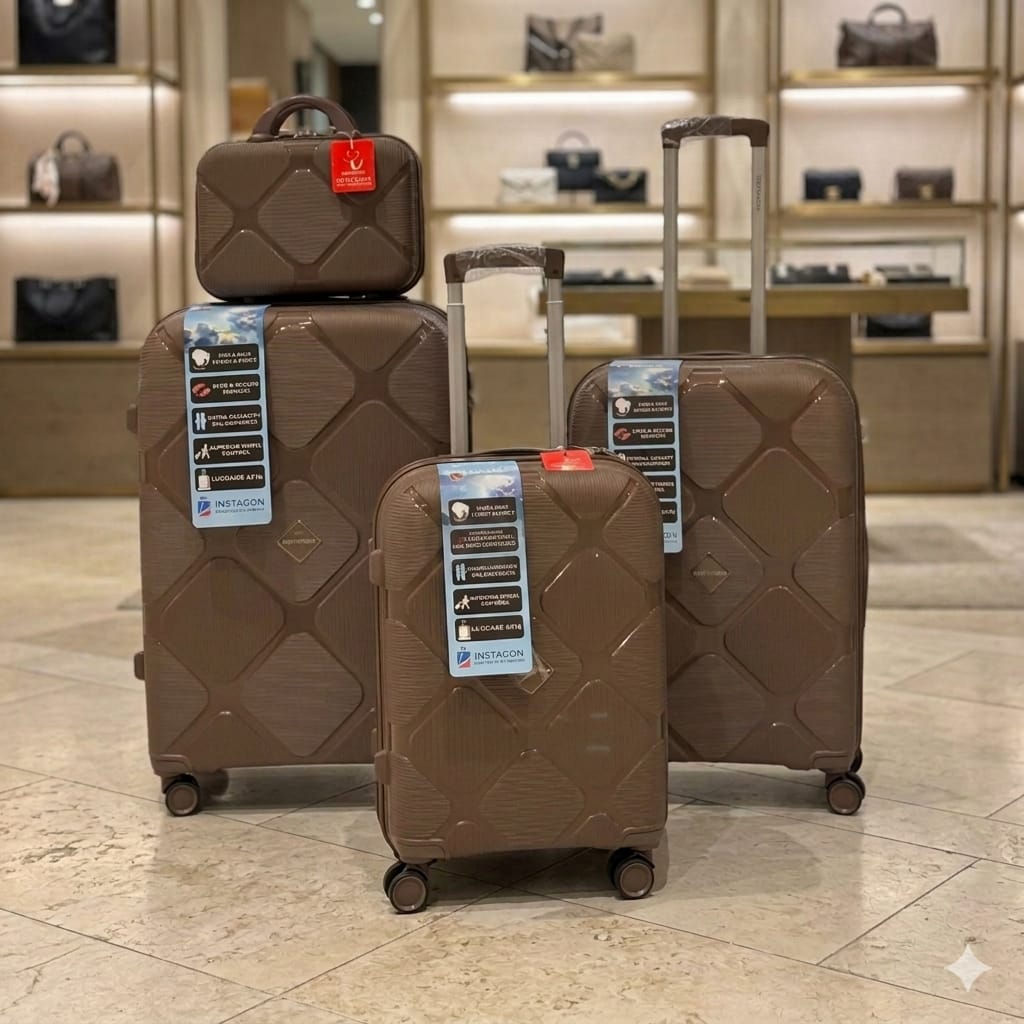 Premium 4-Piece Luggage Set