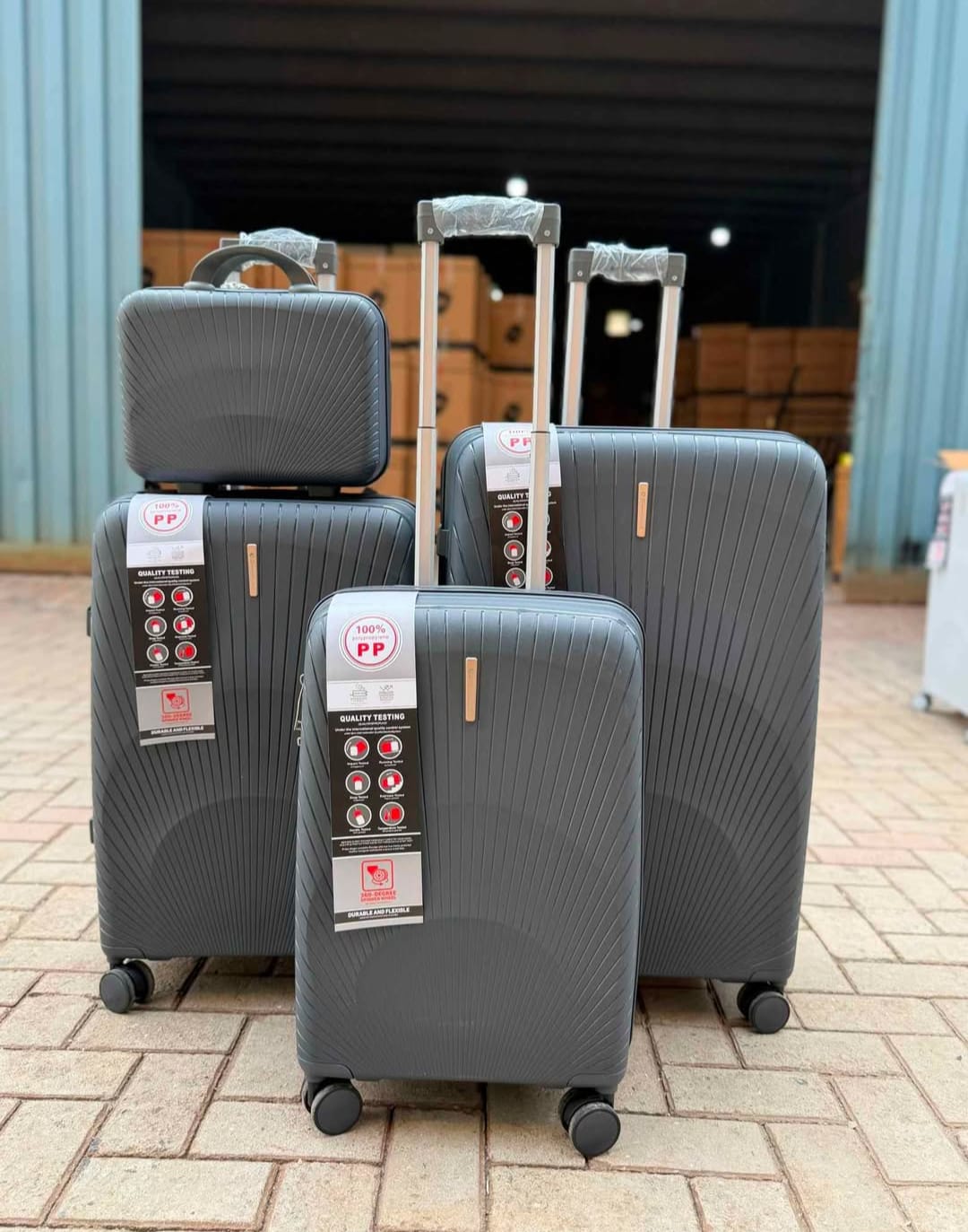 Premium 4-Piece Travel Luggage Set