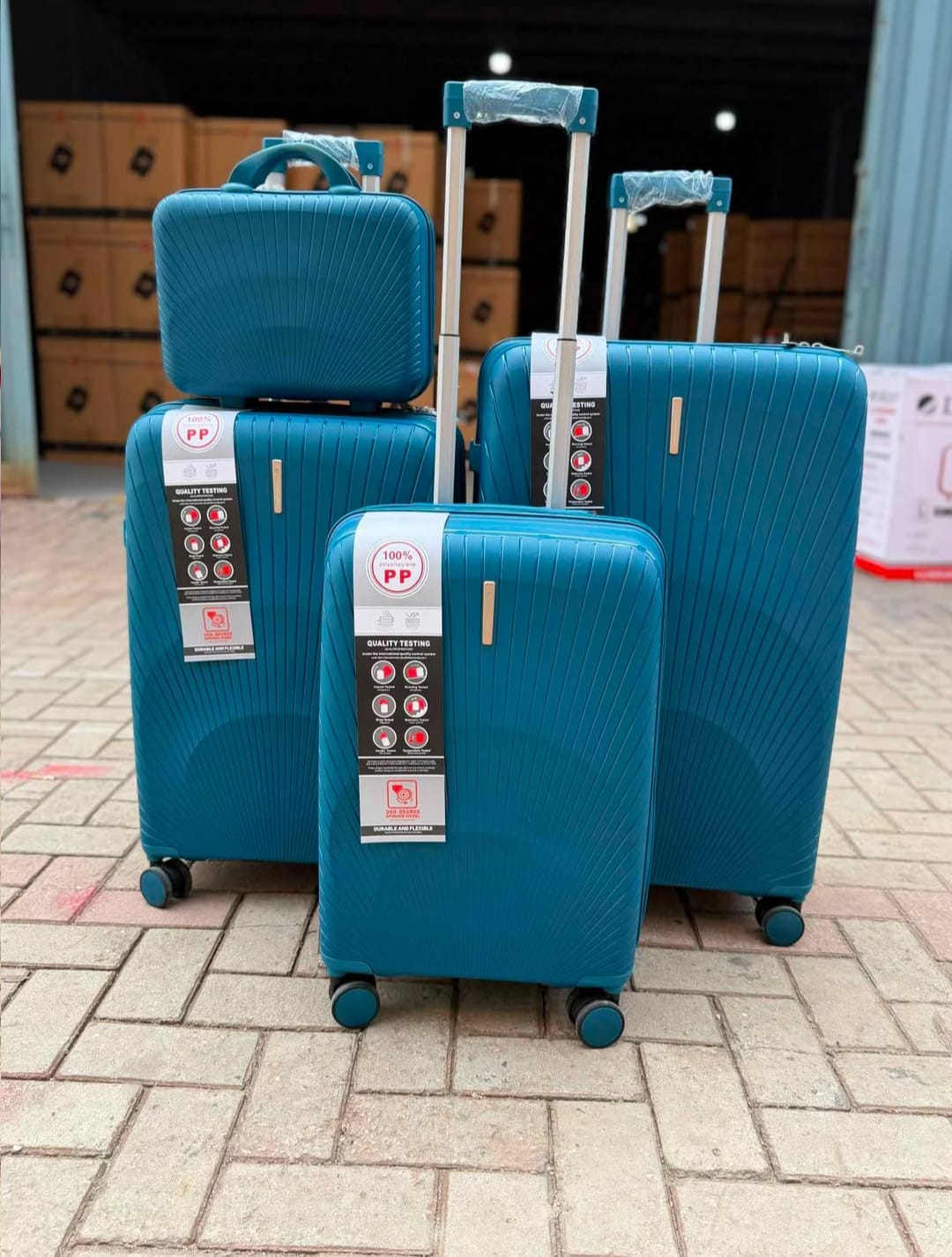 Premium 4-Piece Travel Luggage Set
