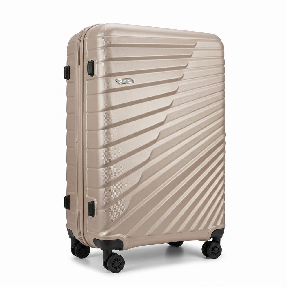 Premium Silver Hardshell Travel Luggage