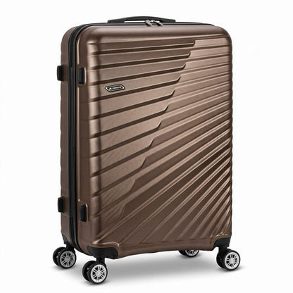 Premium Silver Hardshell Travel Luggage