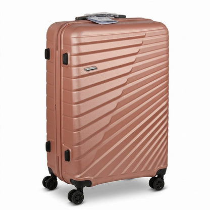 Premium Silver Hardshell Travel Luggage