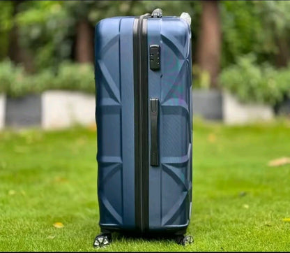 Geometric 3-Piece Hardshell Luggage Set
