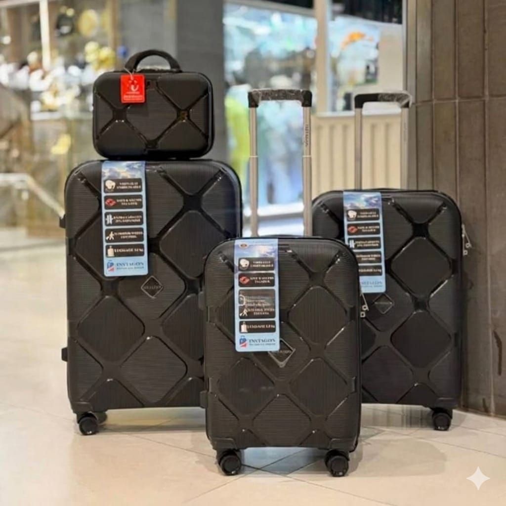 Premium 4-Piece Hardshell Luggage Set