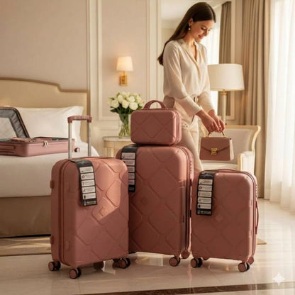 Premium 4-Piece Luggage Set