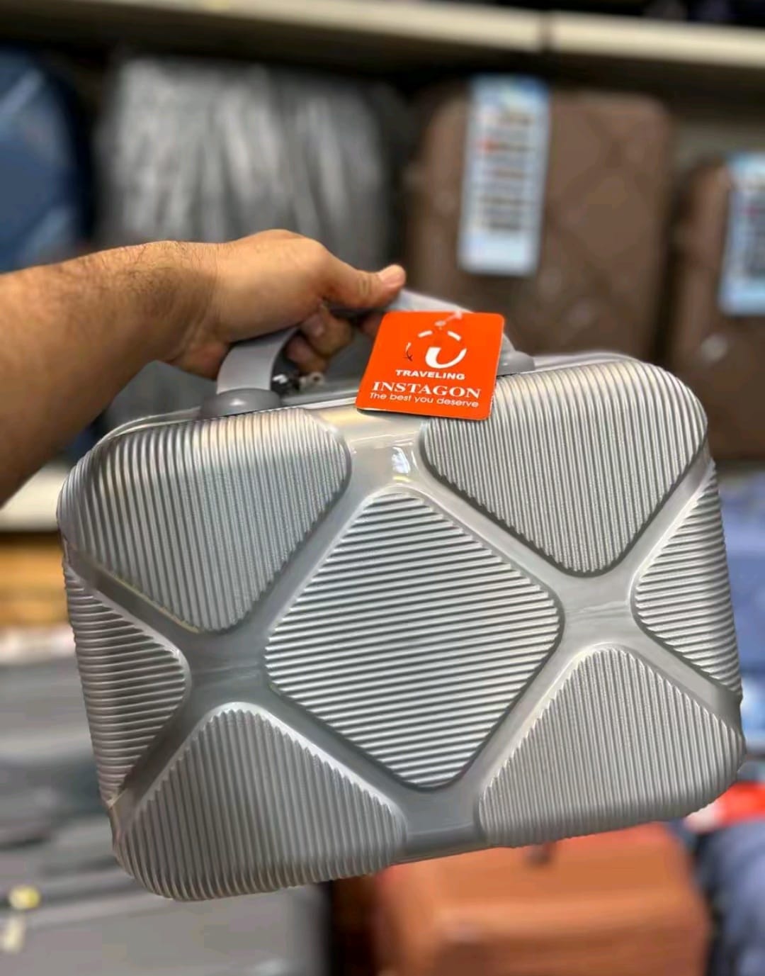 Premium Hard Shell Travel Beauty Case