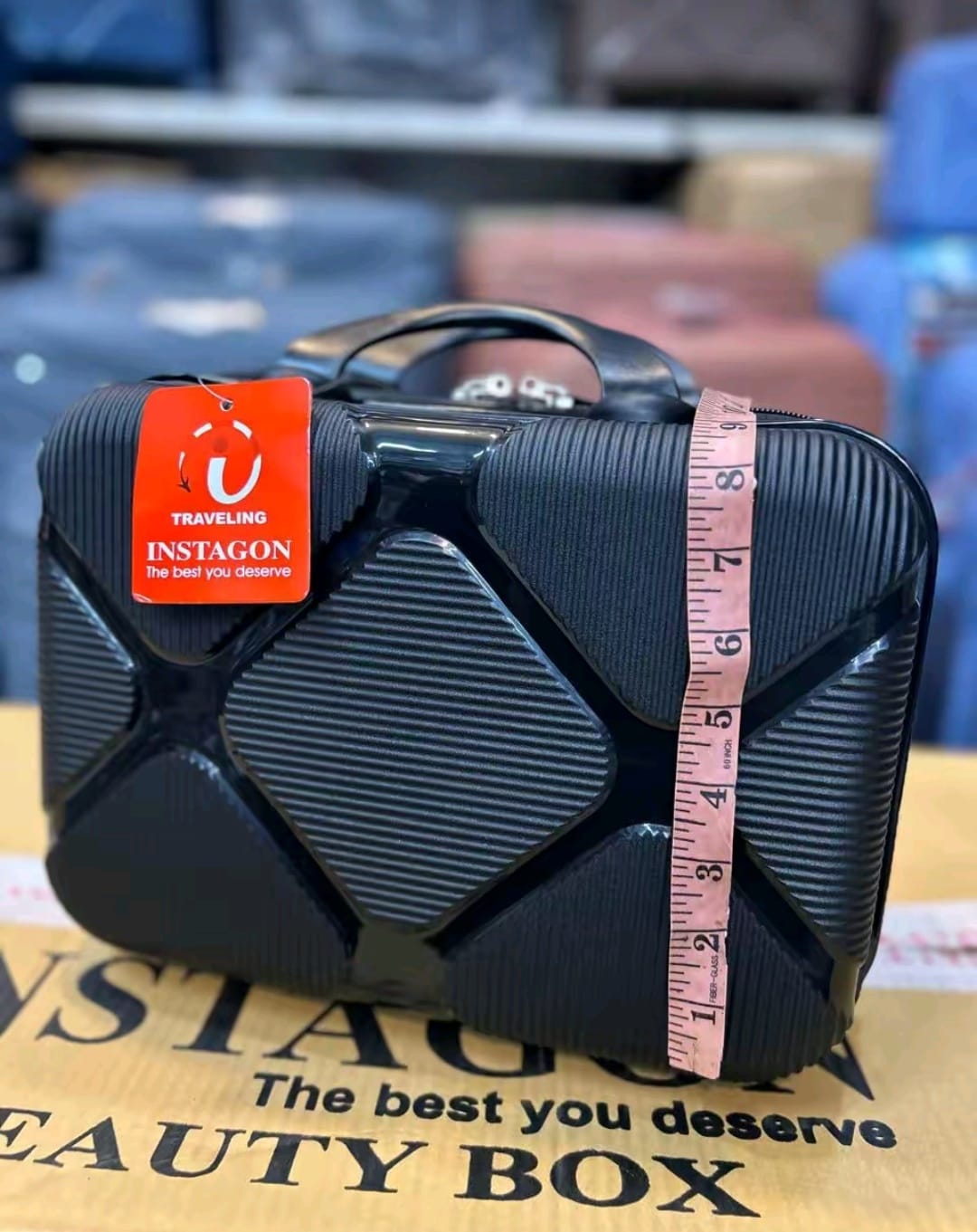 Premium Hard Shell Travel Beauty Case