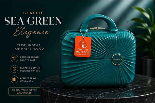 Premium Hard Shell Travel Vanity Case