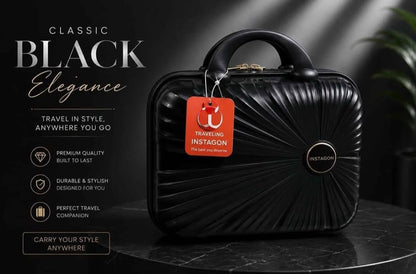 Premium Hard Shell Travel Vanity Case