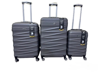 Premium 3-Piece Spinner Luggage Set  Description: