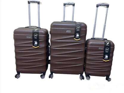 Premium 3-Piece Spinner Luggage Set  Description: