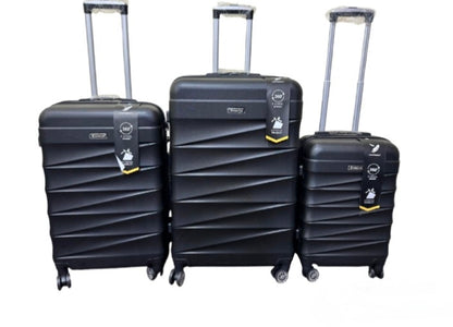 Premium 3-Piece Spinner Luggage Set  Description: