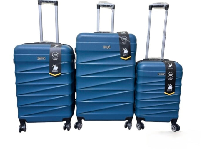 Premium 3-Piece Spinner Luggage Set  Description:
