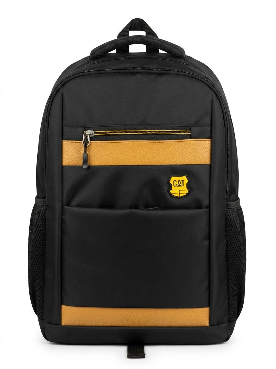 CAT Black & Tan Backpack