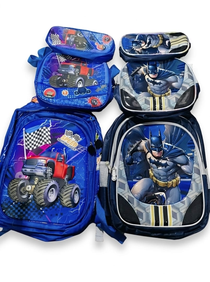 Kids Character School Bag Set