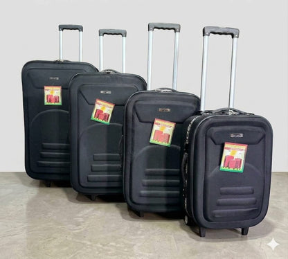 Premium 4-Piece Trolley Luggage Set