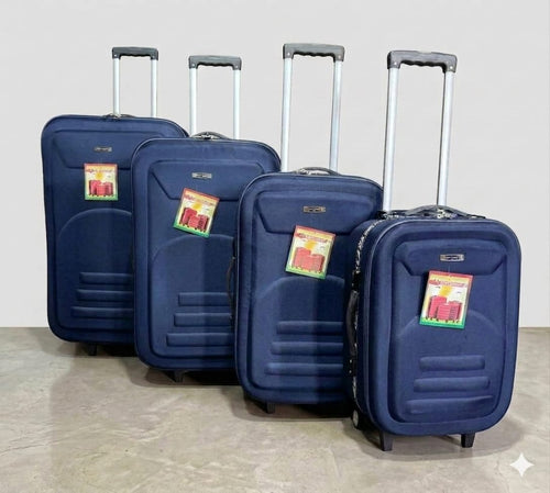 Premium 4-Piece Trolley Luggage Set