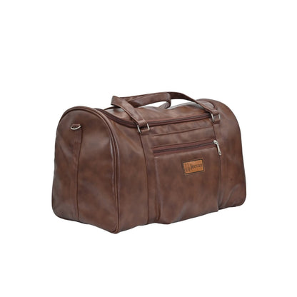 Premium Leather Travel Duffle Bag