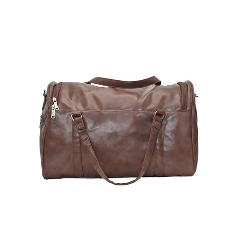 Premium Leather Travel Duffle Bag
