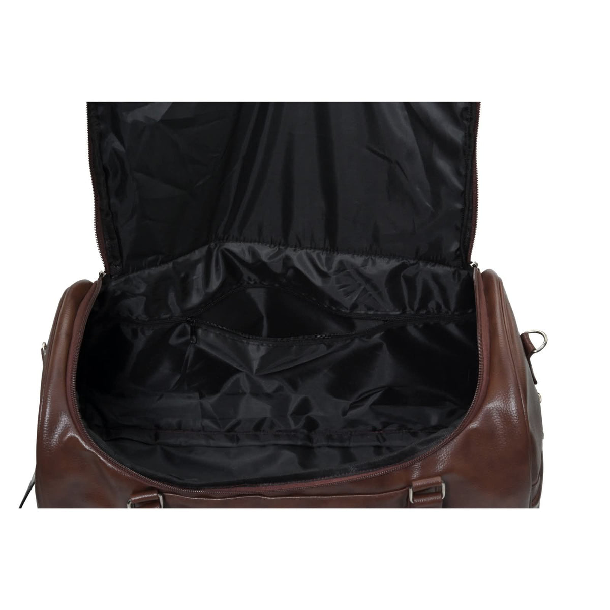Premium Leather Travel Duffle Bag