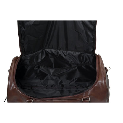 Premium Leather Travel Duffle Bag