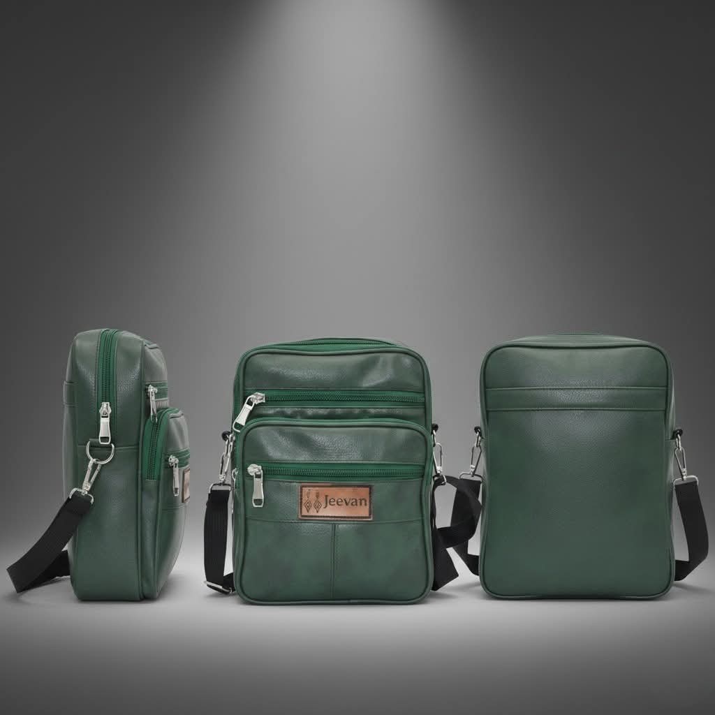 Premium Multi-Pocket Crossbody Bag