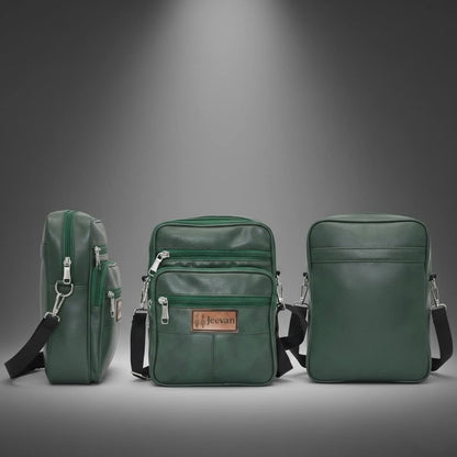 Premium Multi-Pocket Crossbody Bag