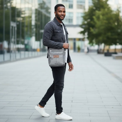 Premium Multi-Pocket Crossbody Bag