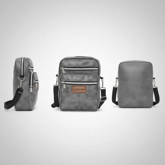 Premium Multi-Pocket Crossbody Bag