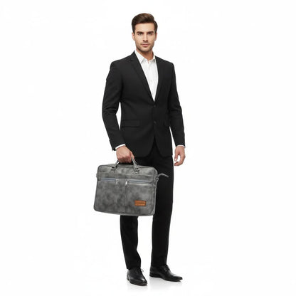 Executive Leather Laptop Bag