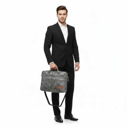 Executive Leather Laptop Bag