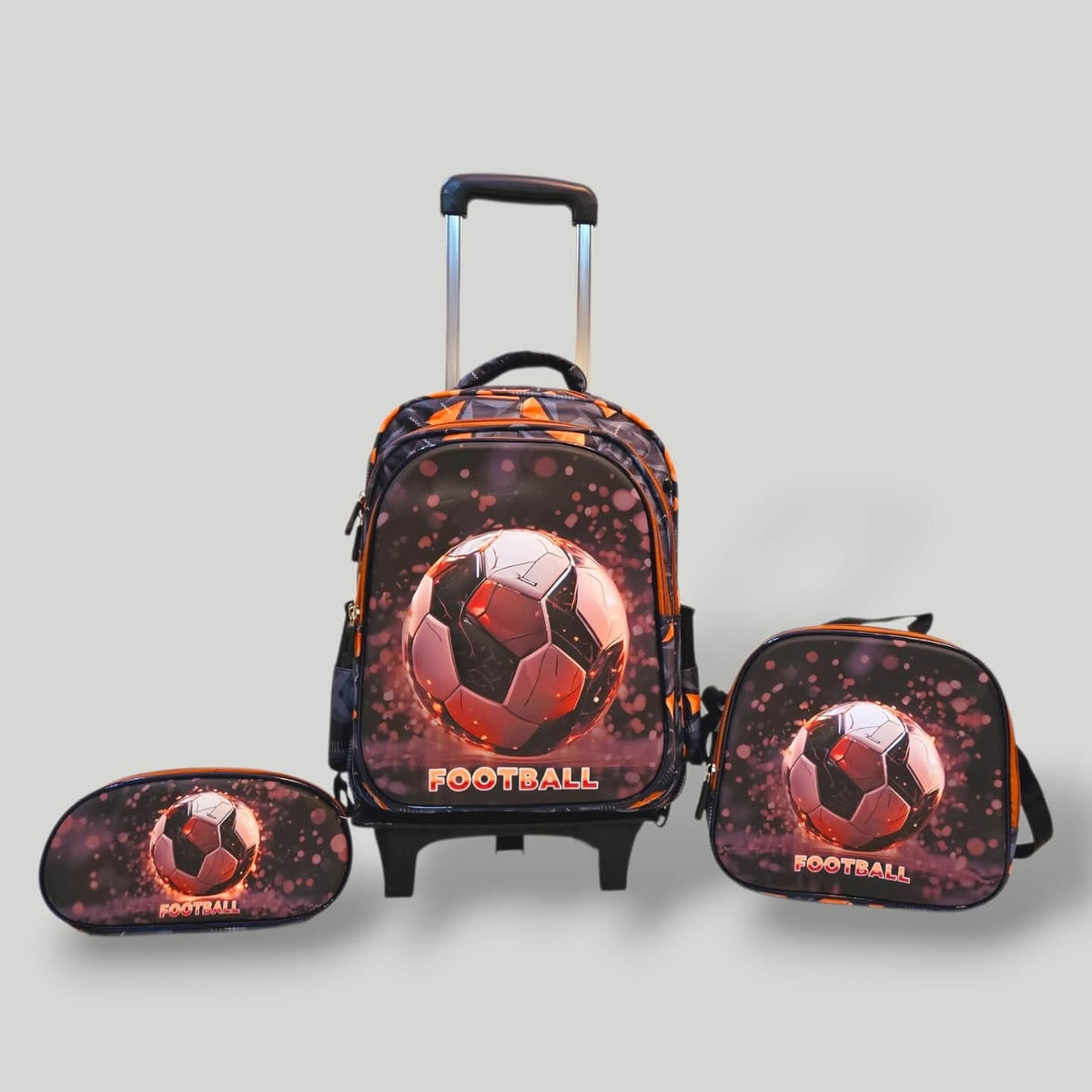 Mermaid Kids Trolley Backpack Set