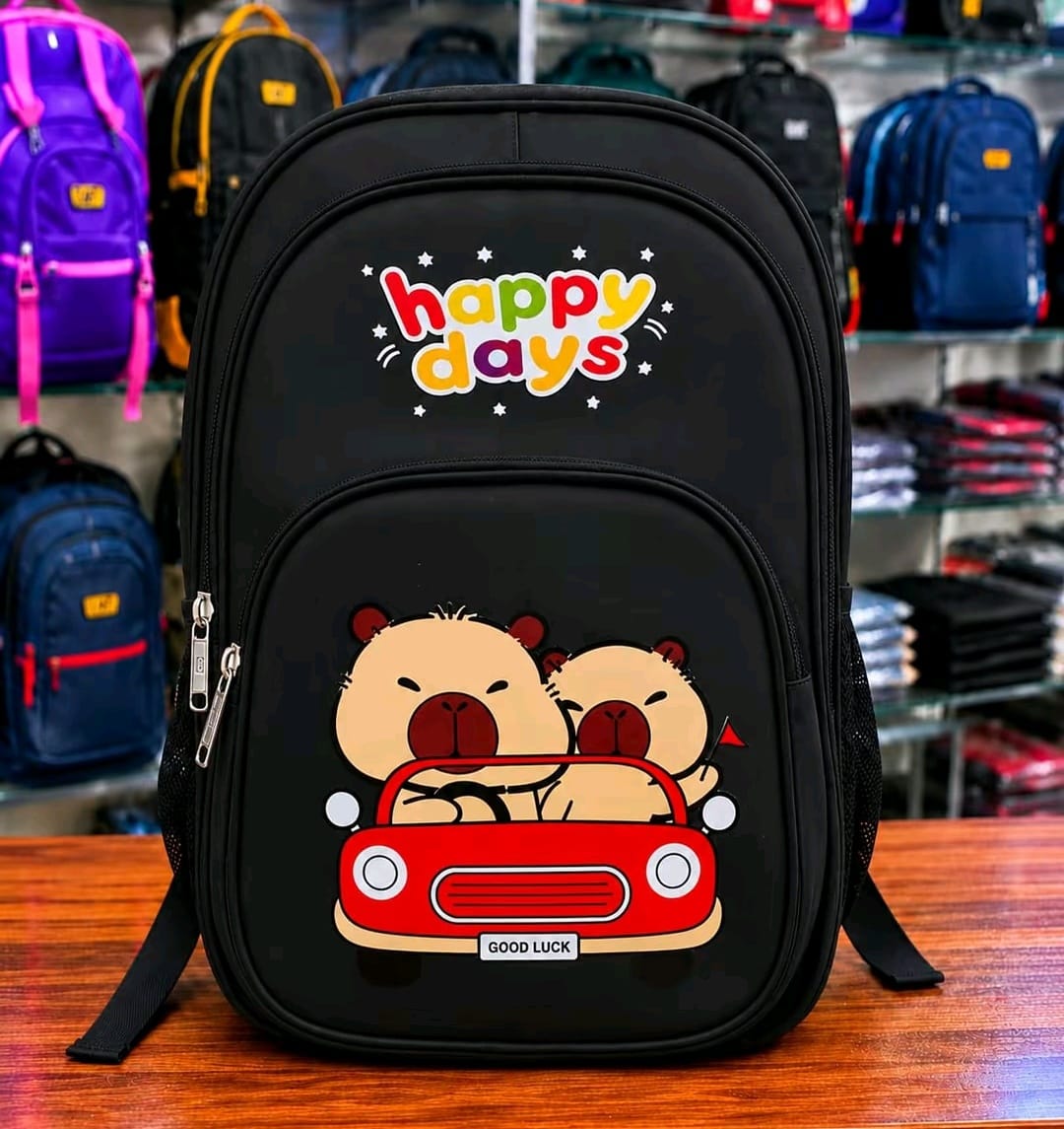 Kids Cartoon School Backpack