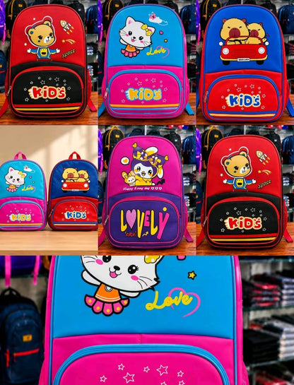 Kids Cartoon School Backpack