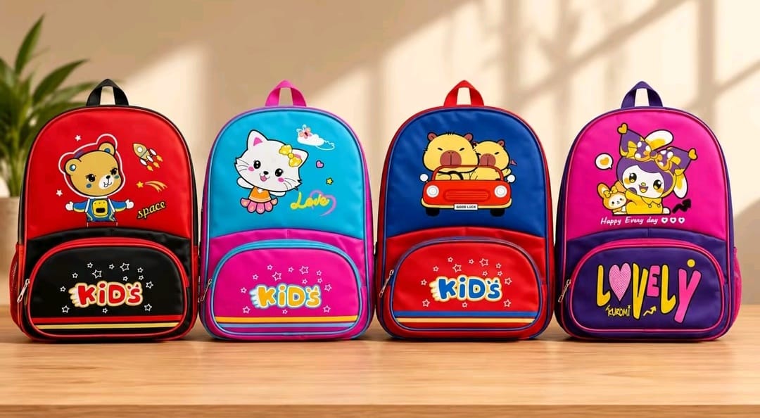 Kids Cartoon School Backpack